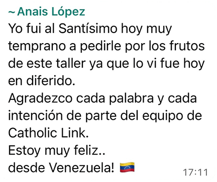 Testimonio de Anais López desde Venezuela