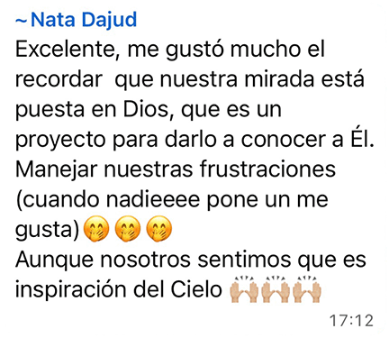 Testimonio de Nata Dajud